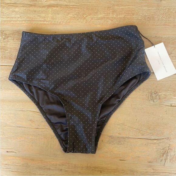 Faithfully The Brand Bonnieux Sofia Swimsuit Bottoms Black Dot US 4/AUS 8 NWT - Picture 5 of 11